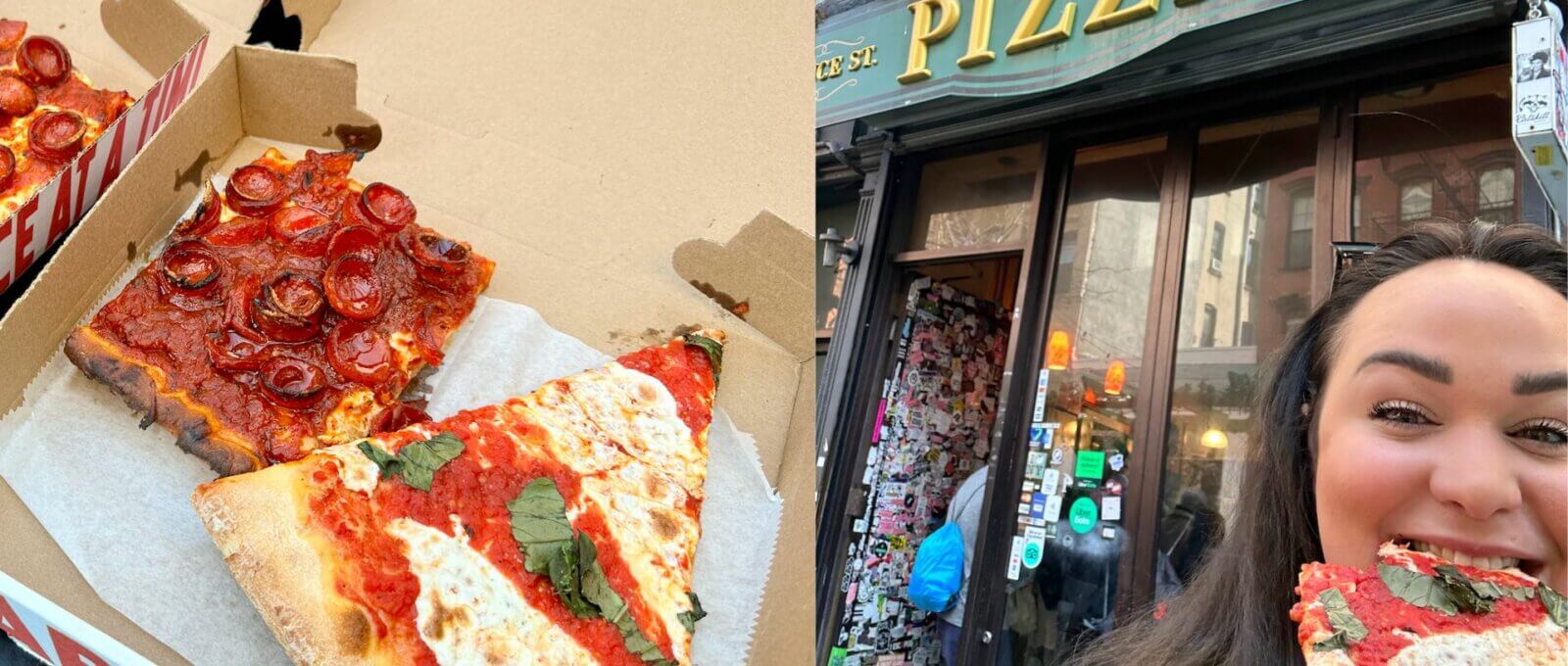 pizza places open on Christmas day in NYC