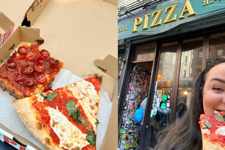 pizza places open on Christmas day in NYC