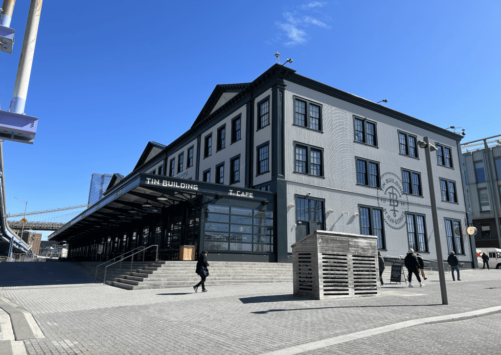 The famous Tin Building at South Street Seaport