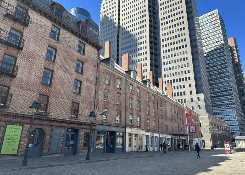 South Street Seaport Fulton Street