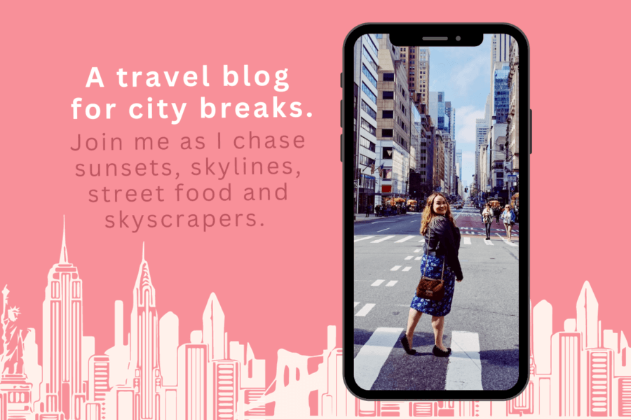 a travel blog for city breaks