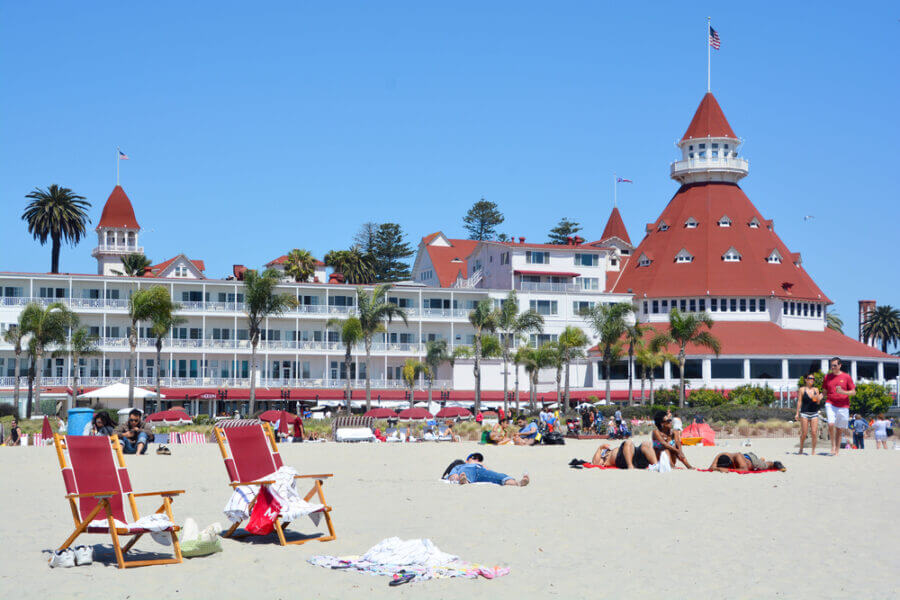 beach resorts in San Diego