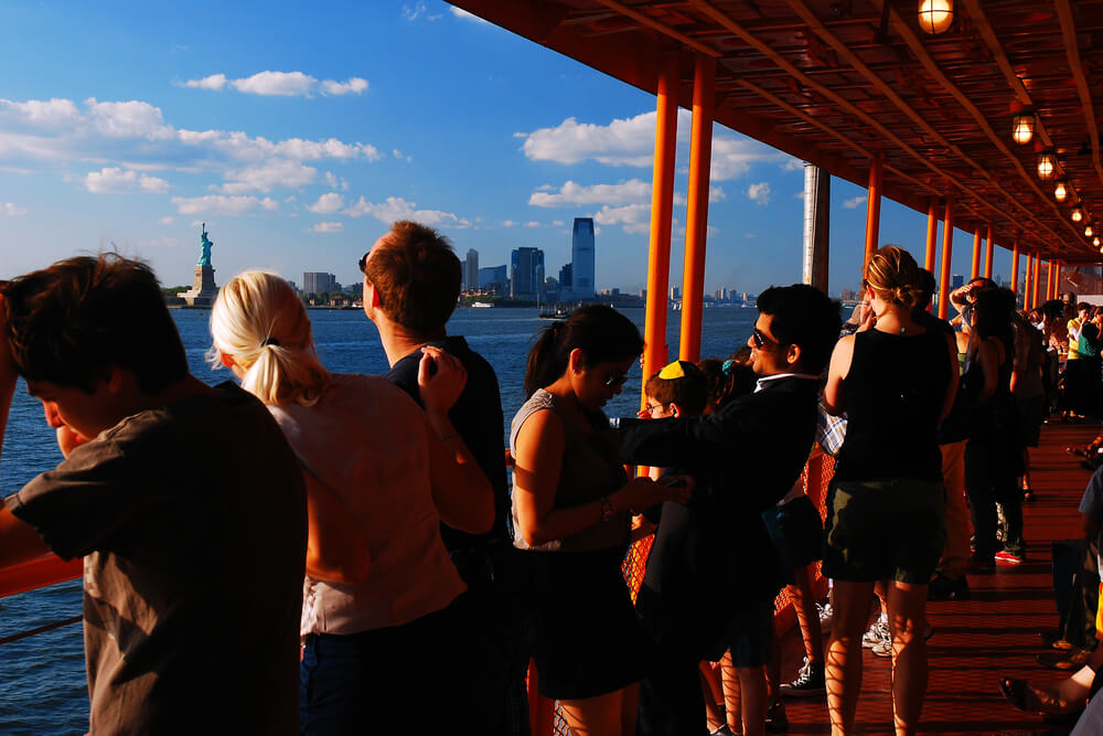 staten island ferry tourist