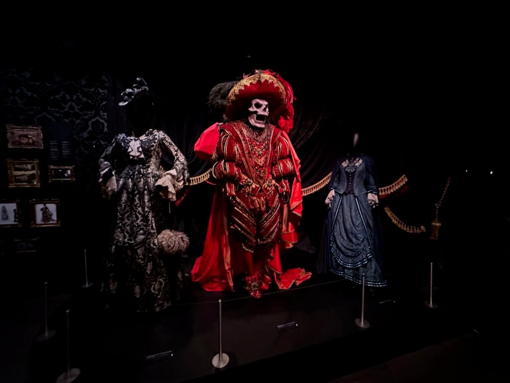 Phantom of the Opera exhibit at the museum of broadway