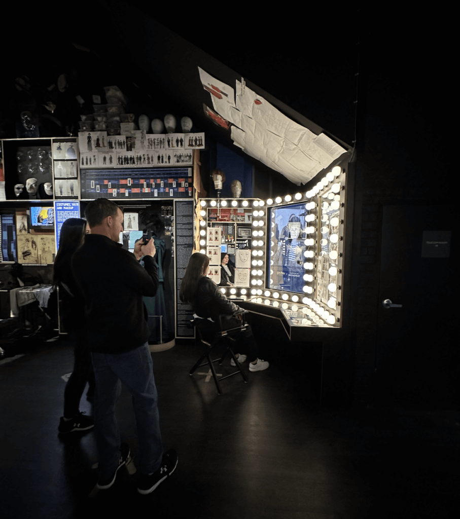 Another interactive part of the museum of broadway