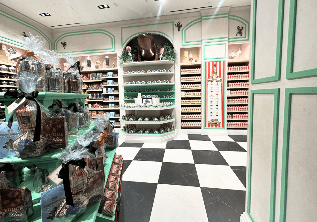 The Honeydukes area of the Harry Potter store in NYC. 