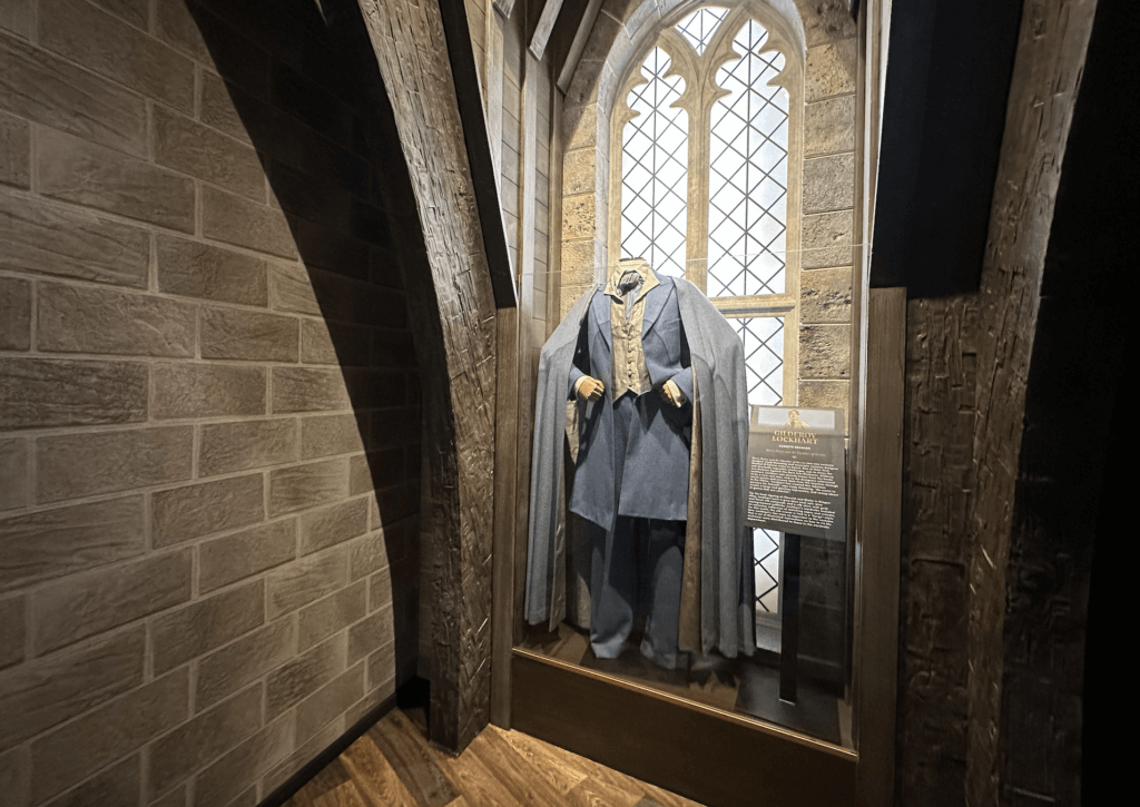 costumes inside Harry Potter: The Exhibition NYC