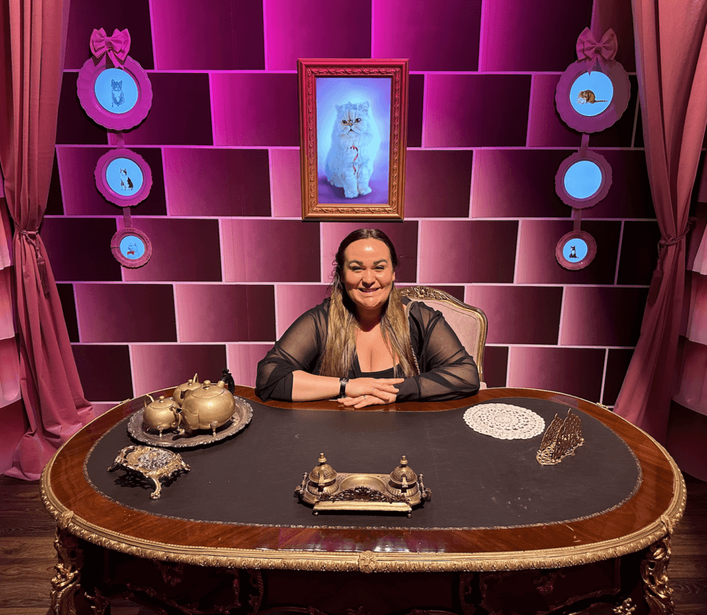 Professor Umbridge's Office at Harry Potter Exhibition NYC