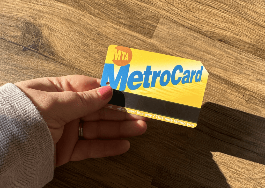 My trusty metrocard