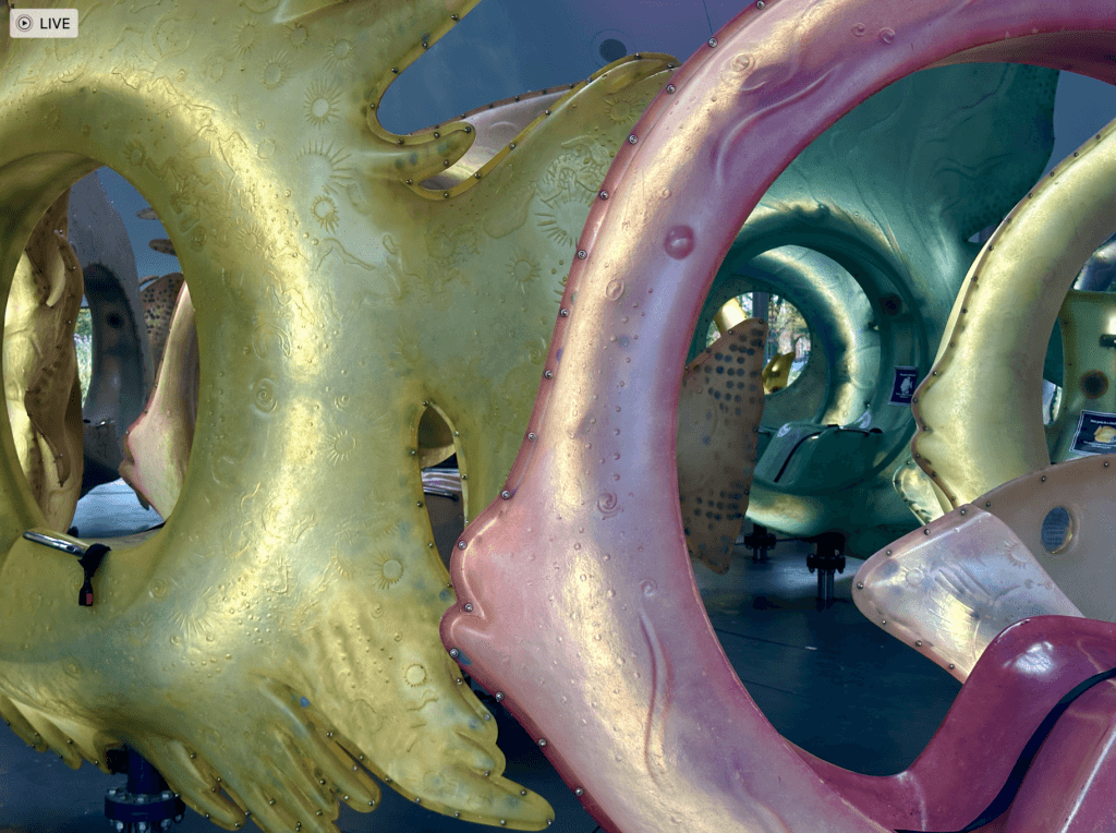 SeaGlass carousel in Battery Park, NYC