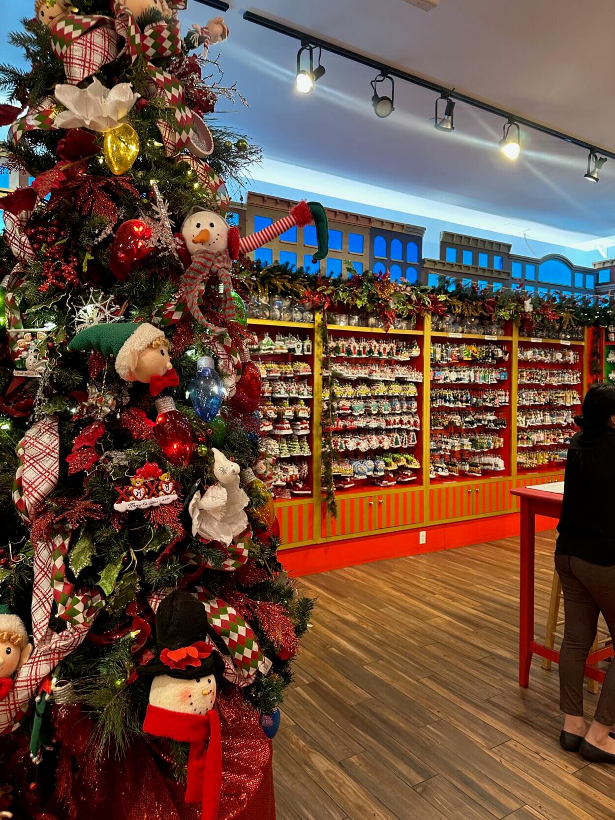 Take a look around 'Christmas in New York' the allyearround Christmas store in NYC! the