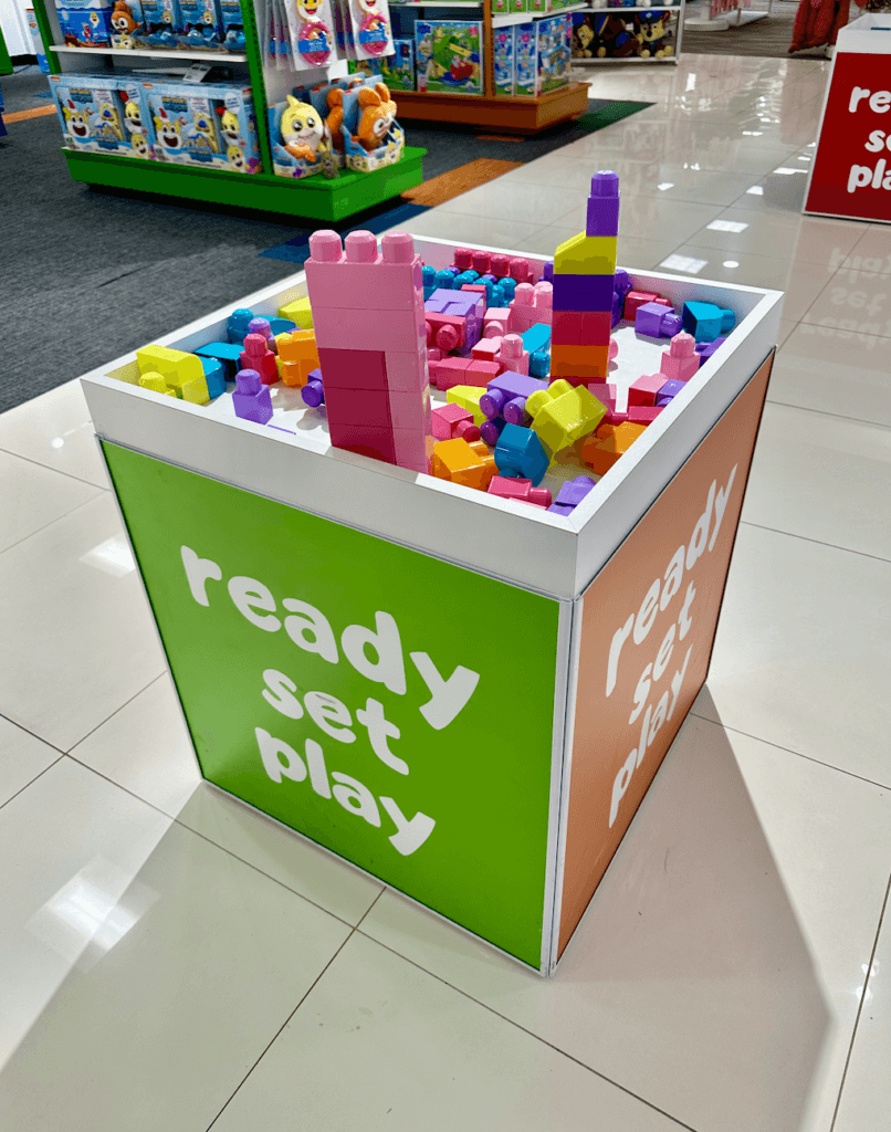 Ready set play in Toys R Us Macys