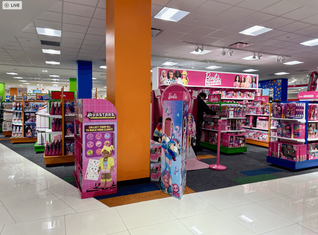 Toys R Us inside Macy's NYC