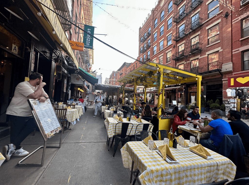 Restaurants in Little Italy NYC