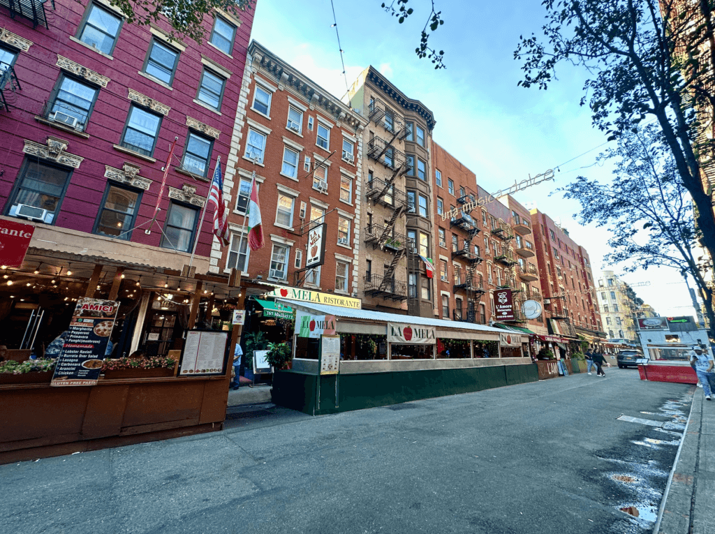 Little Italy Mulberry Street NYC