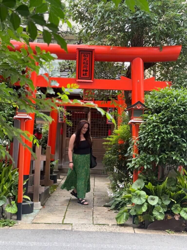 Small shrine in central Tokyo