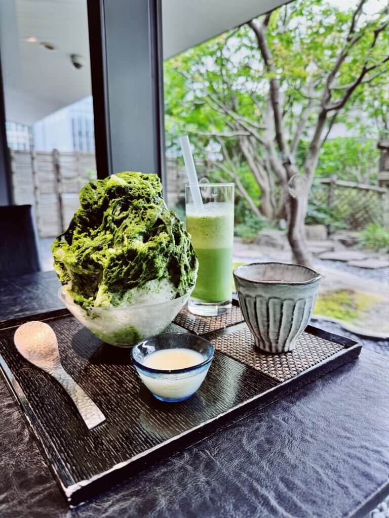Shaved ice in tokyo 