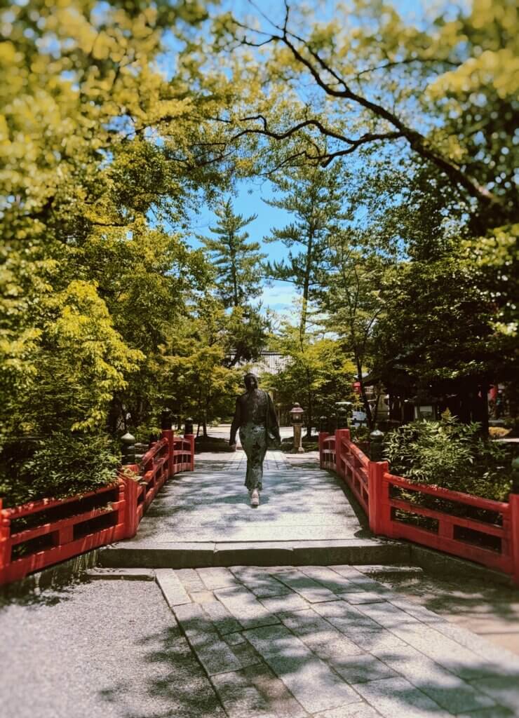 One of the many shrines I visited in Kyoto.