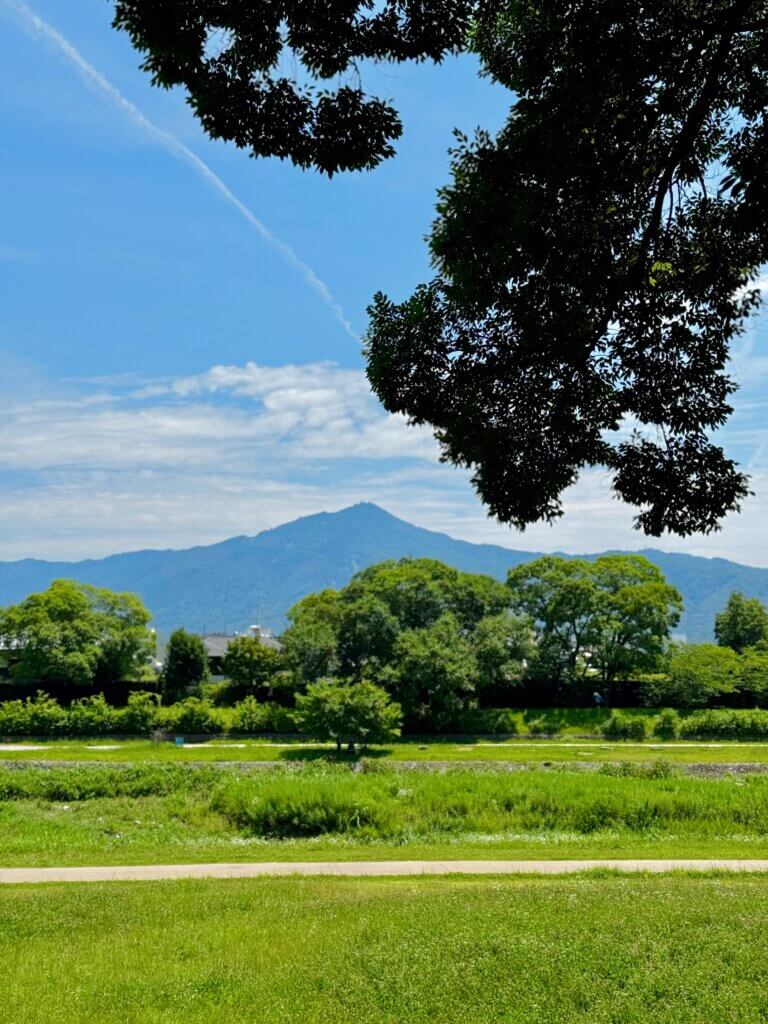The outskirts of Kyoto.