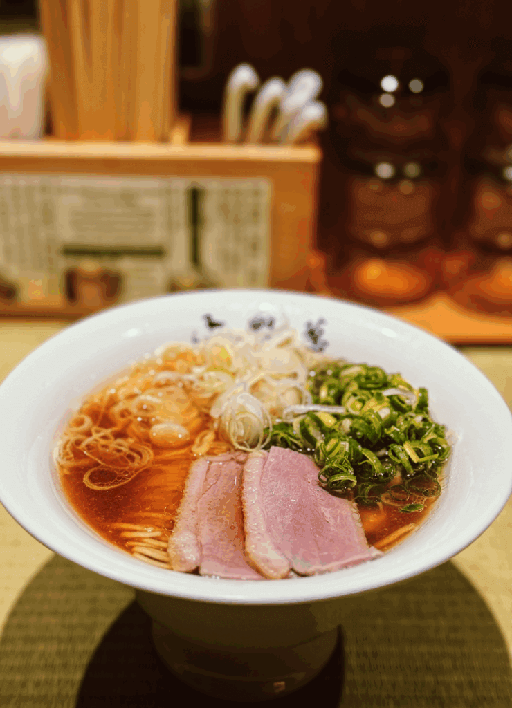 Ramen from Ramen Kamo to Negi Ueno Okachimachi Main Store