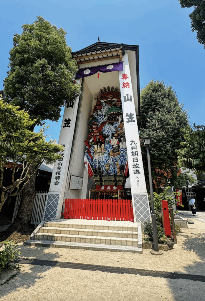 Yamakasa Float in Fukuoka