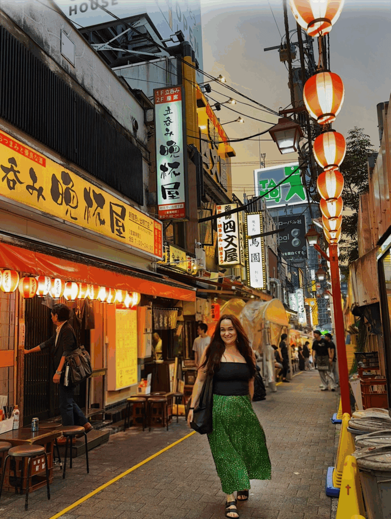 Exploring the small alleys and hidden streets of Tokyo. 